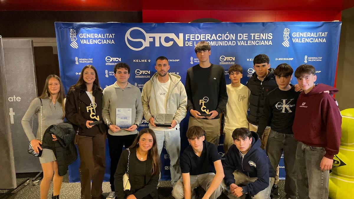 El Club de Camp Bixquert, protagonista en la Gala del Tenis Valenciano