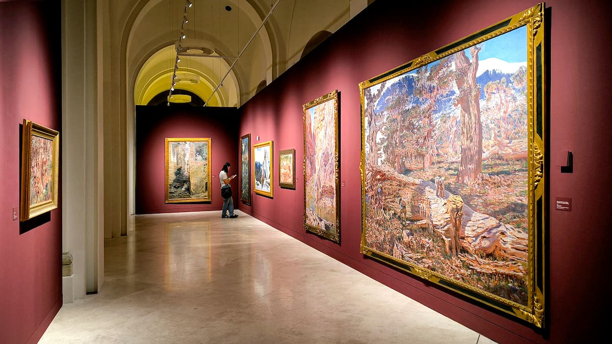 El paraíso pintado por Muñoz Degrain en el Museo de Málaga