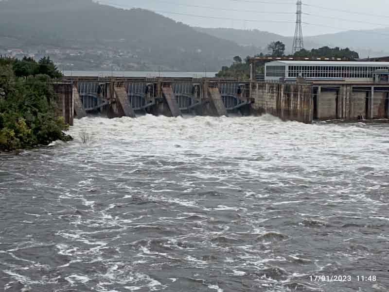 En Cortegada preocupa el estado de los embalses de Velle, Frieira y Castrelo