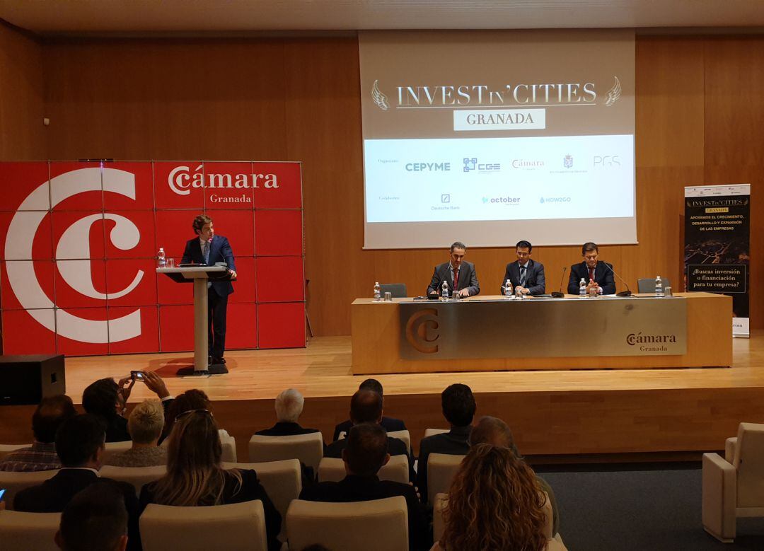 Jornada de trabajo sobre &#039;Invest in Cities&#039; en la Cámara de Comercio de Granada