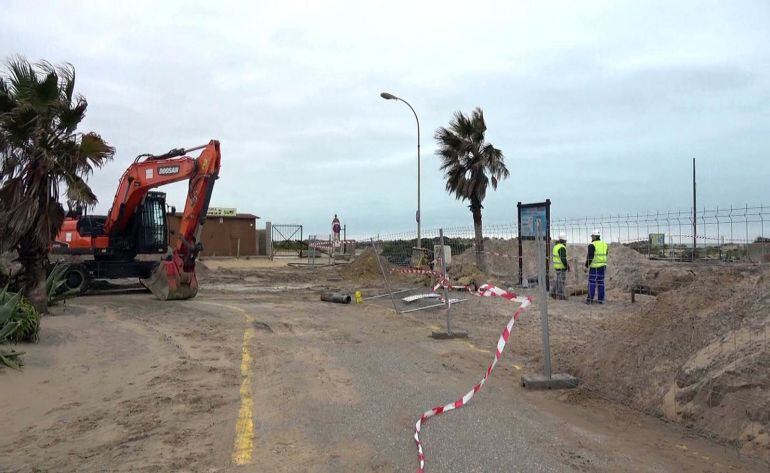 Trabajos en Camposoto