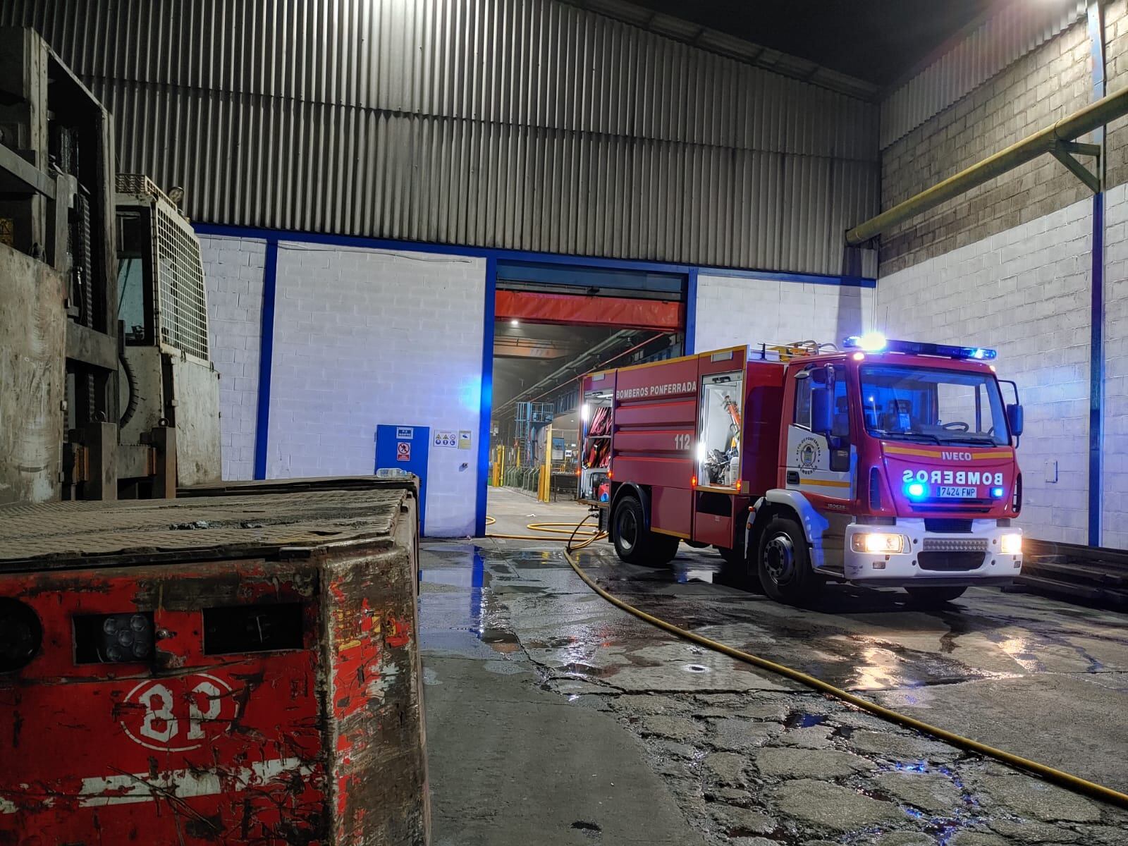 Los bomberos no actúan