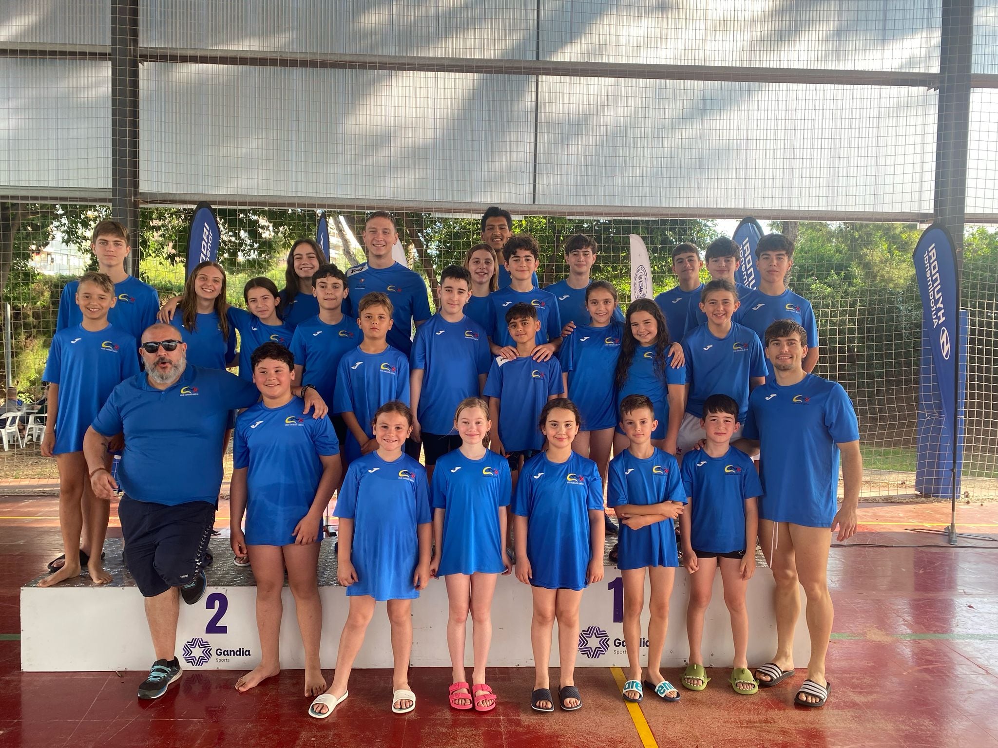 Representación del CN Xàtiva en Gandia