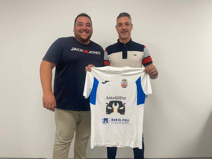 Jose Cucart, entrenador del CD Llosa (Imagen: RRSS CD Llosa)