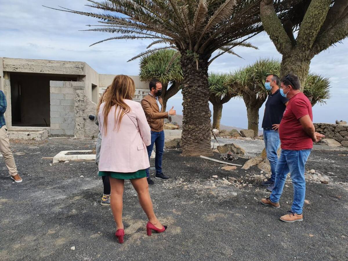 Se reanudan las obras de rehabilitación del Mirador de Haría