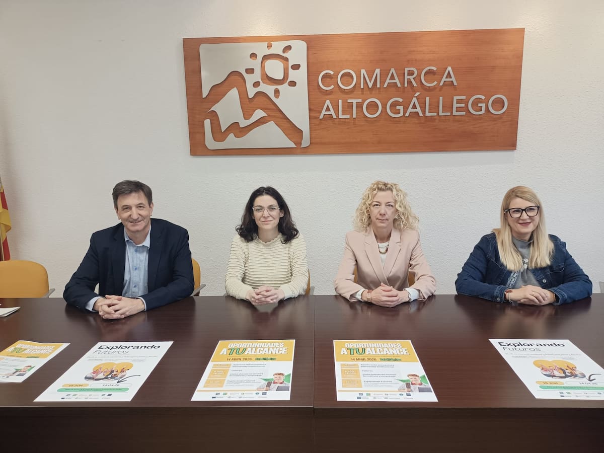 Empresas y centros de formación se darán cita en Sabiñánigo en "Oportunidades a tu alcance"