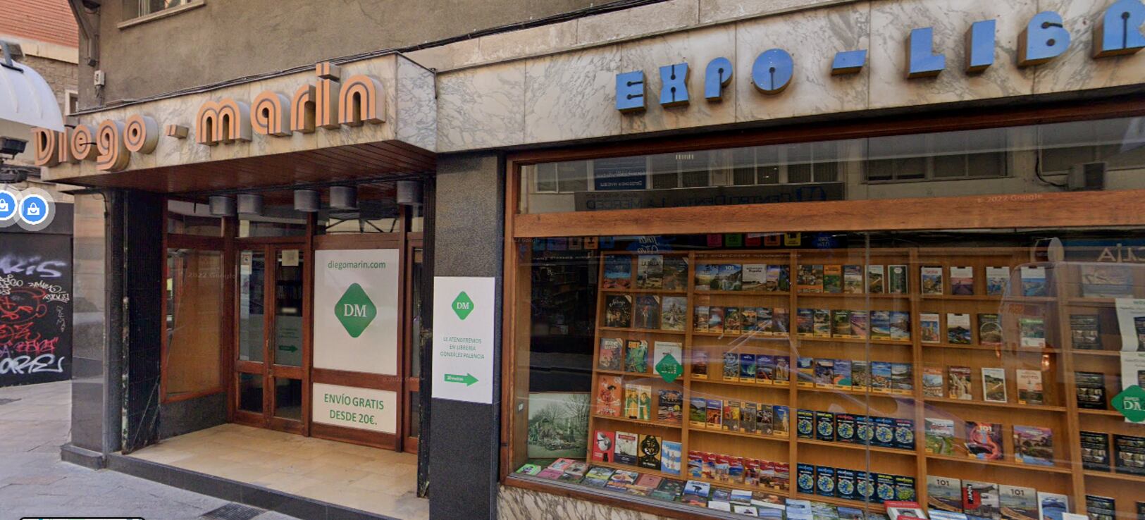 Librería Diego Marín en Murcia