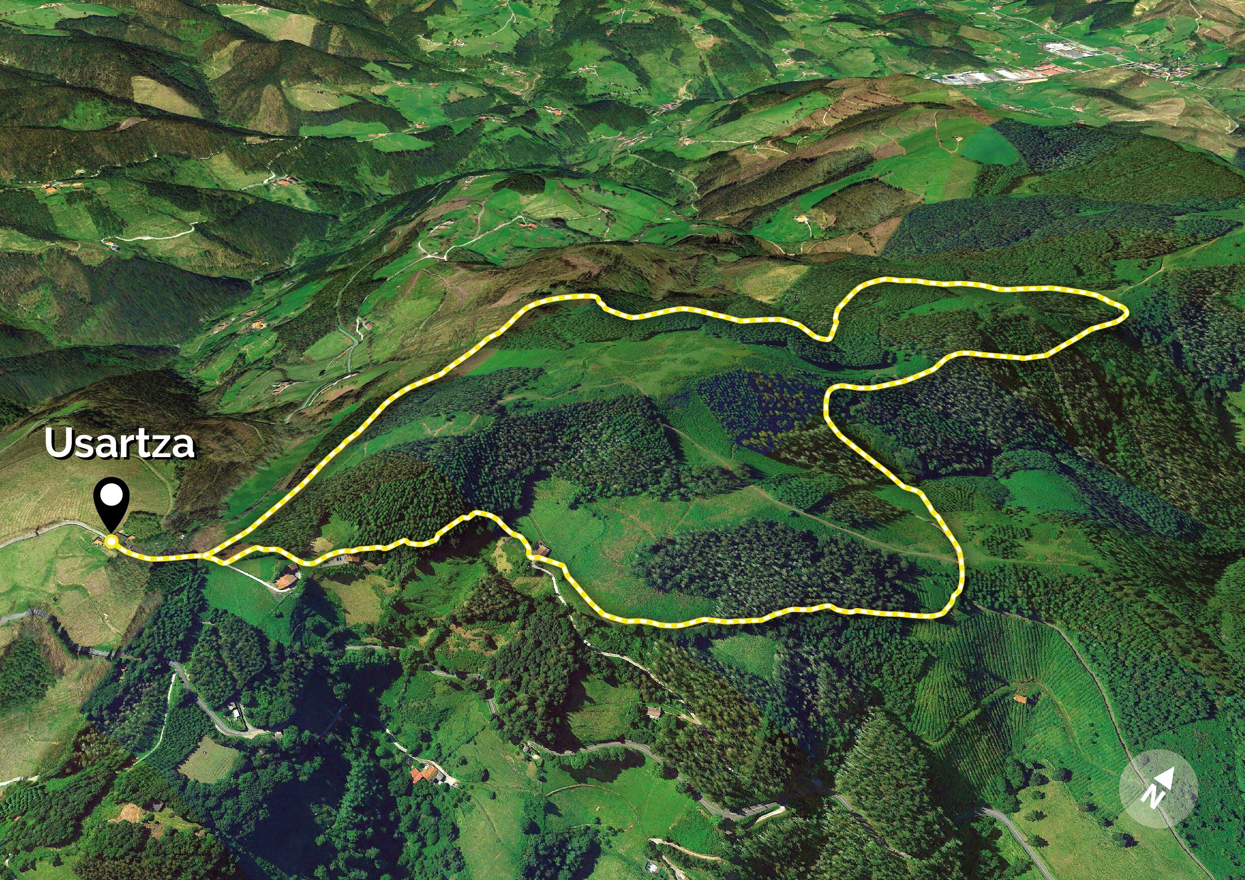 La ruta tendrá una distancia de 4,5 km