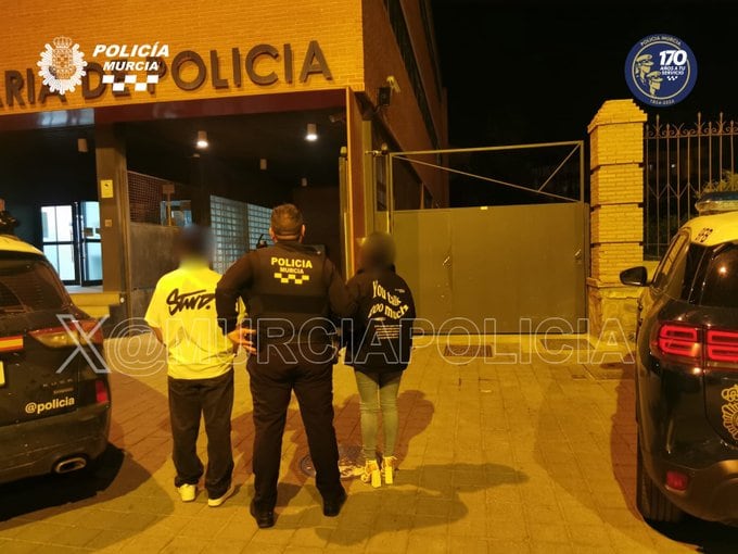 Los padres detenidos por abandono de menores en Murcia