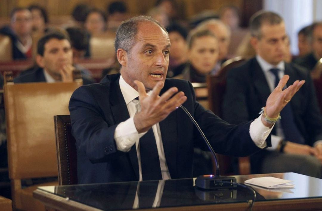 El expresident de la Generalitat, Francisco Camps. 