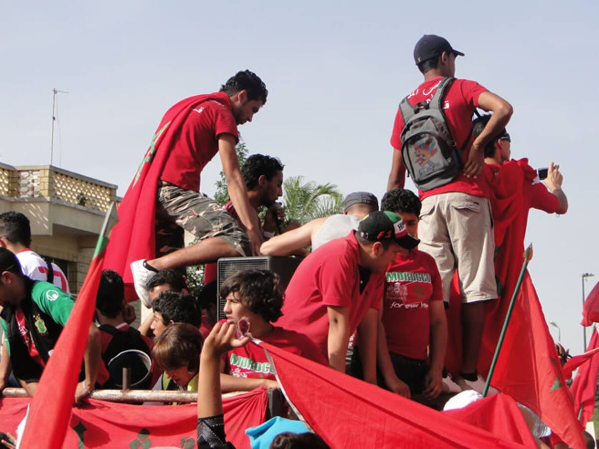 Una contramanifestación impide en Rabat las protestas del Movimiento del 20 de febrero