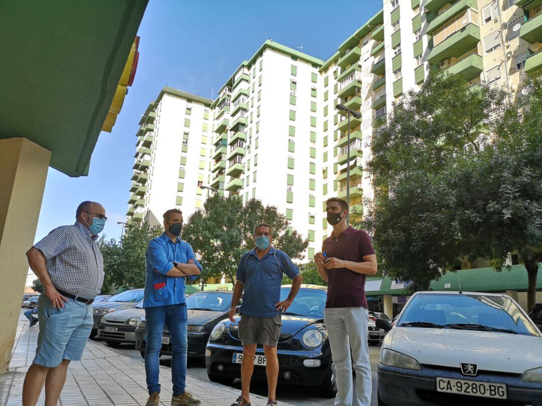 Miembros del PP visitan Parque Atlántico