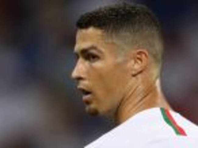 Primer plano de Cristiano Ronaldo