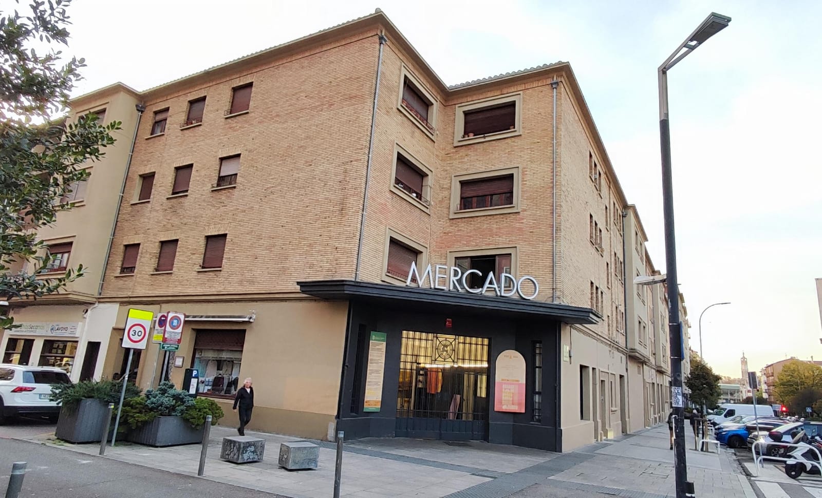 Mercado del Segundo Ensanche en Pamplona