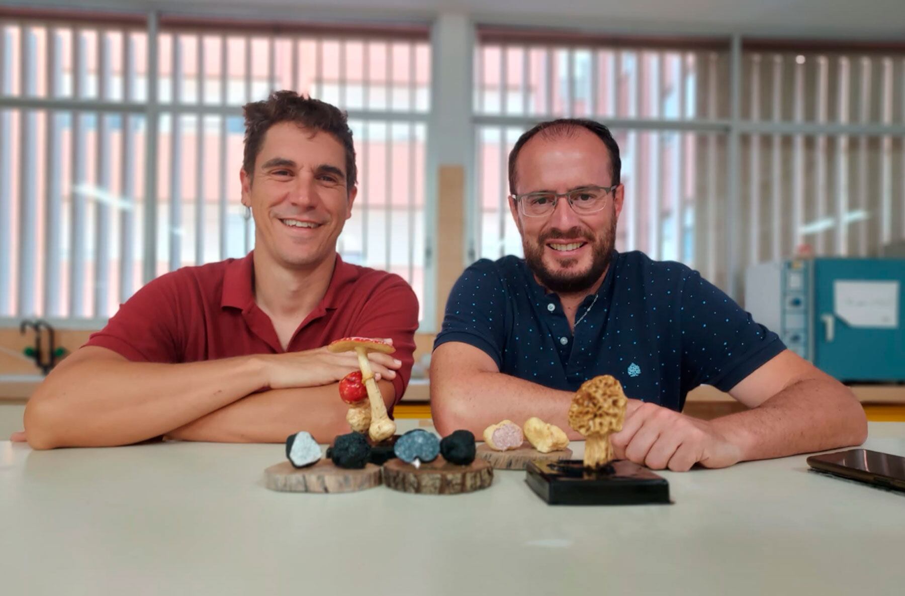 Els autors del llibre, Sergi Gallego i Tono Belda