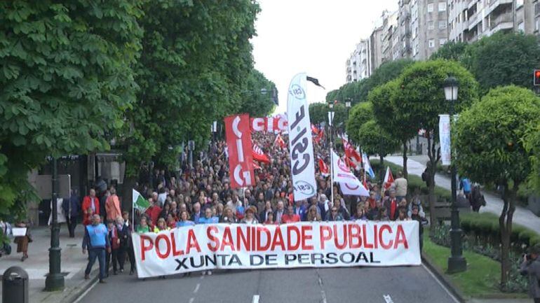 Sos Sanidade Pública convoca una manifestación a favor de la Atención Primaria el próximo domingo en Compostela