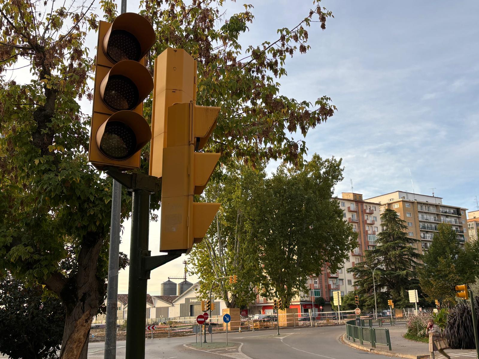 Semáforos apagados en Juan XXIII