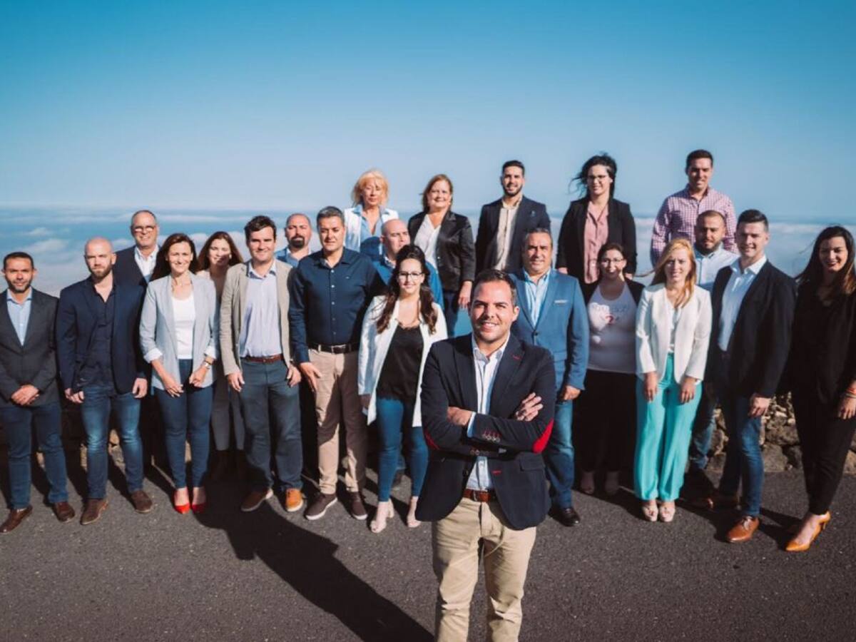Jacobo Medina presenta una lista renovada al 95 % al Cabildo de Lanzarote