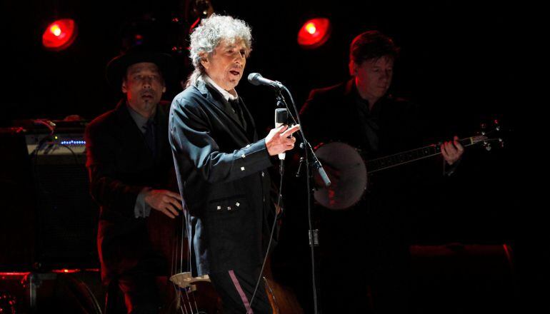 El cantante y premio Nobel Bob Dylan. 