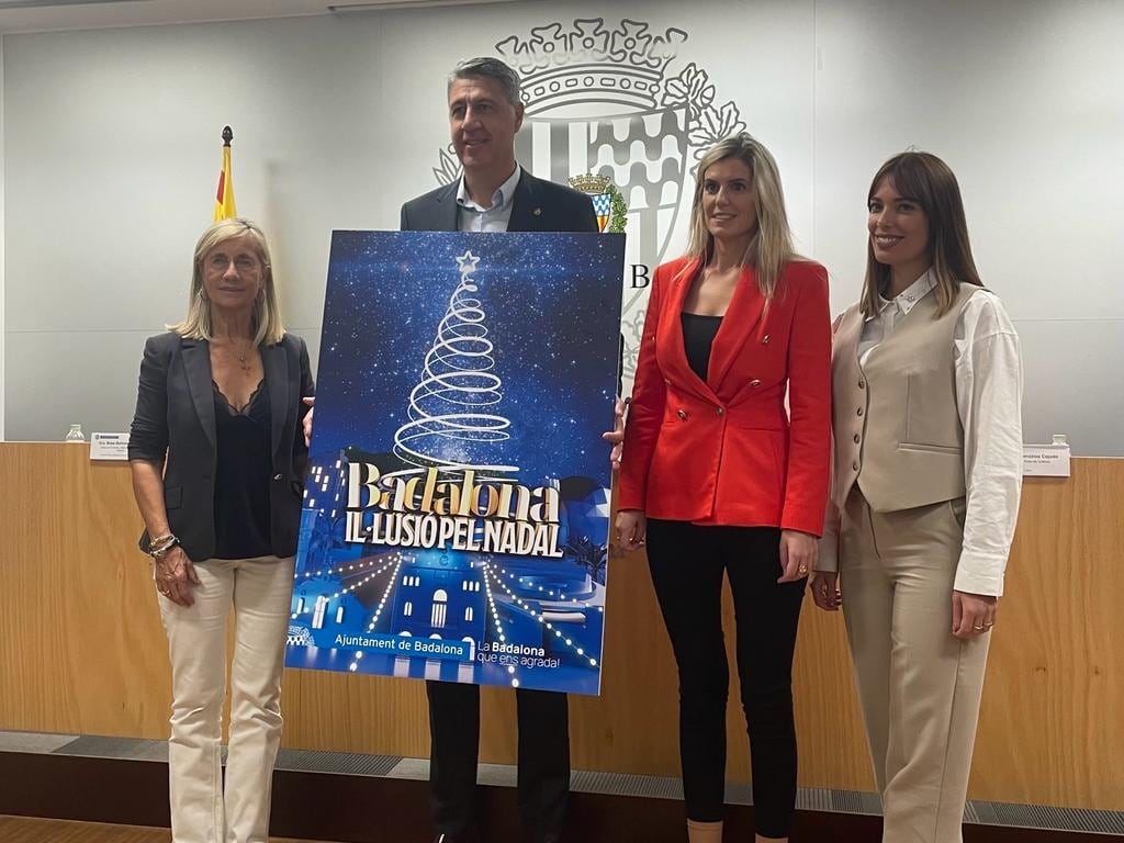 L'Ajuntament de Badalona presenta la campanya de Nadal.
