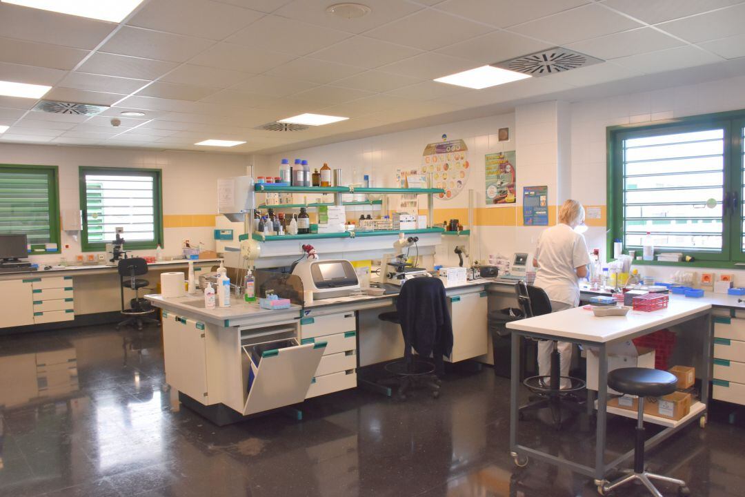 Laboratorios del hospital Doctor José Molina Orosa de Arrecife.