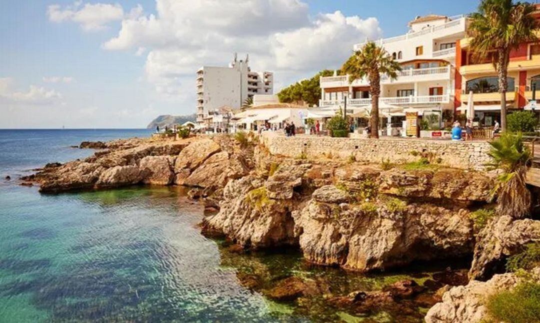 Costa de Cala Rajada, en Mallorca.