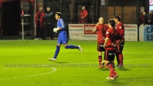 Momento del debut de Gandia en Anduva en 2012 cuando tenia 19 años