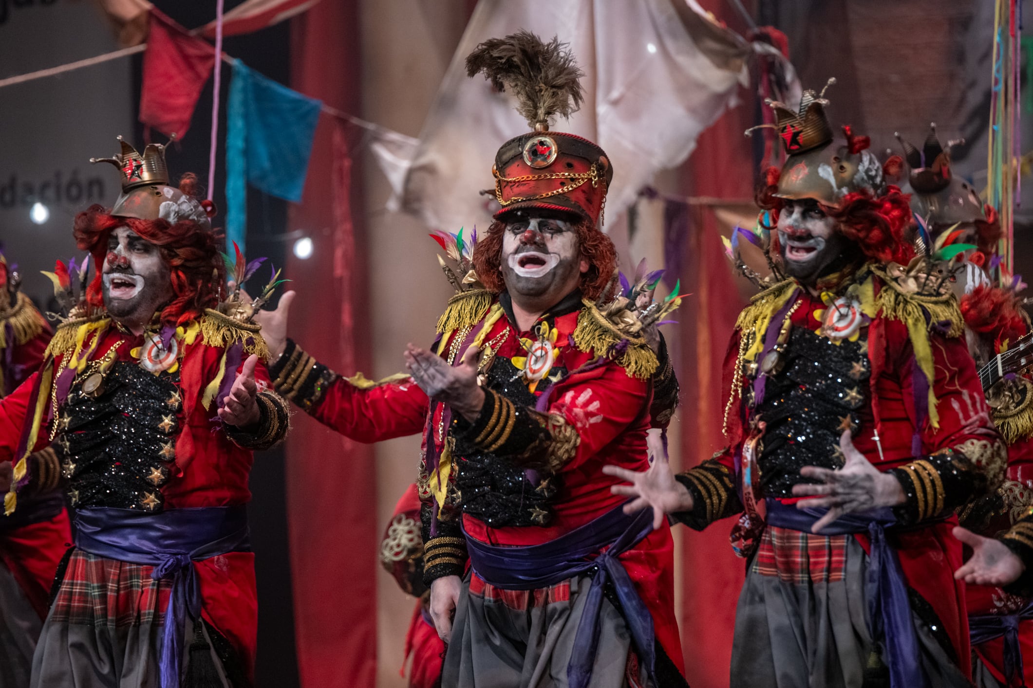 La comparsa de David Carapapa, &#039;La Resistencia