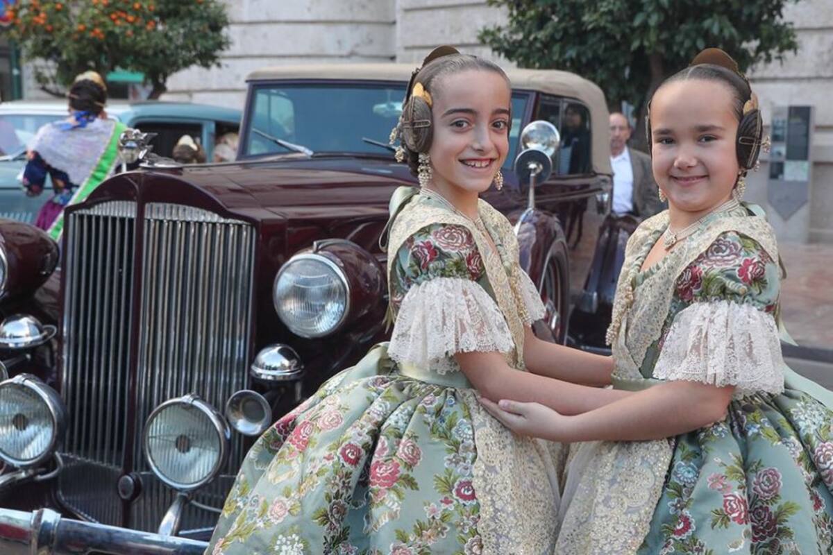 Exaltación de Carla García como fallera mayor infantil de València 2020