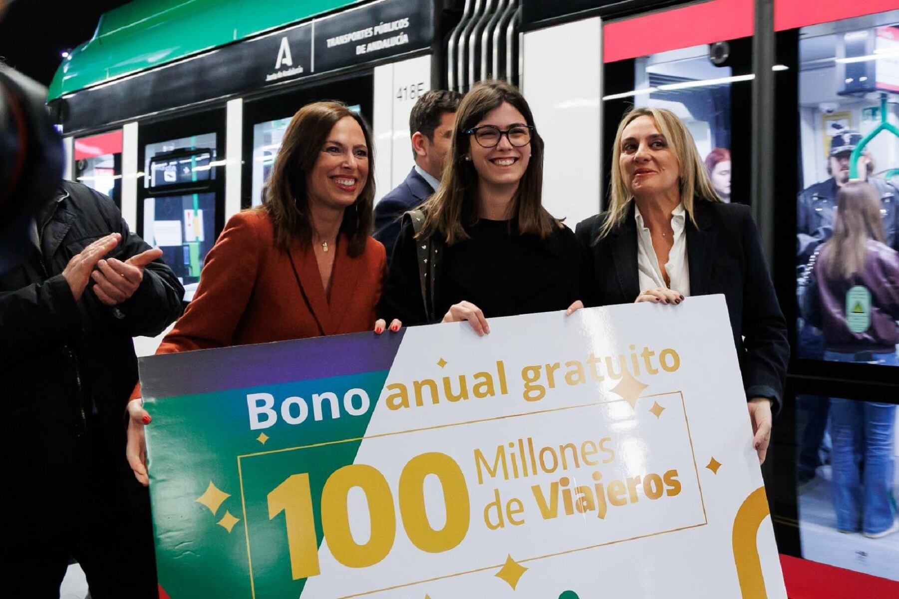 El Metro de Granada alcanza los 100 millones de viajeros