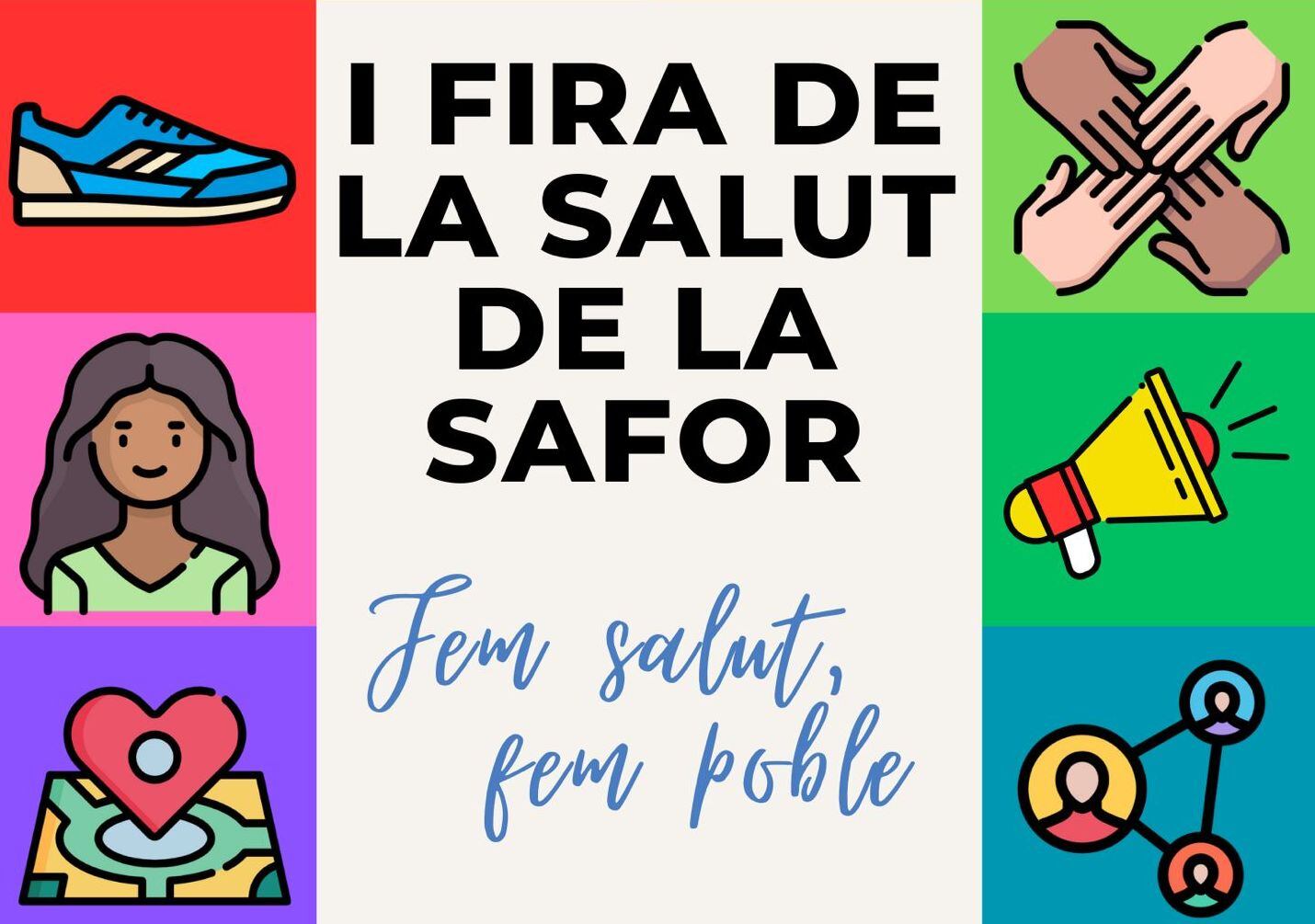 Cartel anunciador de la Fira de la Salut de la Safor