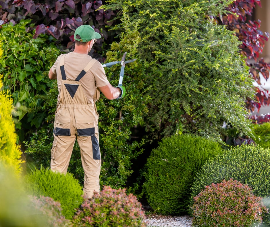 Los jardineros son unos de los trabajadores que más sufren la presencia de los mosquitos