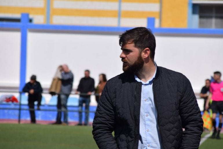 Alberto Vázquez, entrenador del CD Guadalcacín