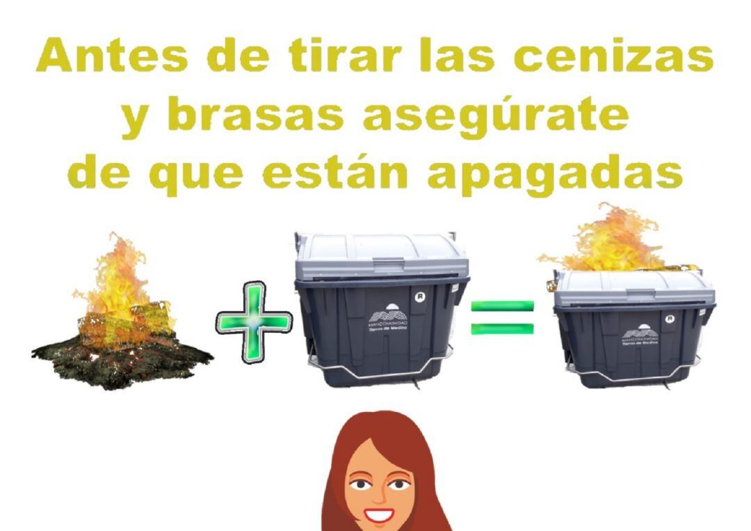 Campaña de la Mancomunidad para evitar incendios en los contenedores