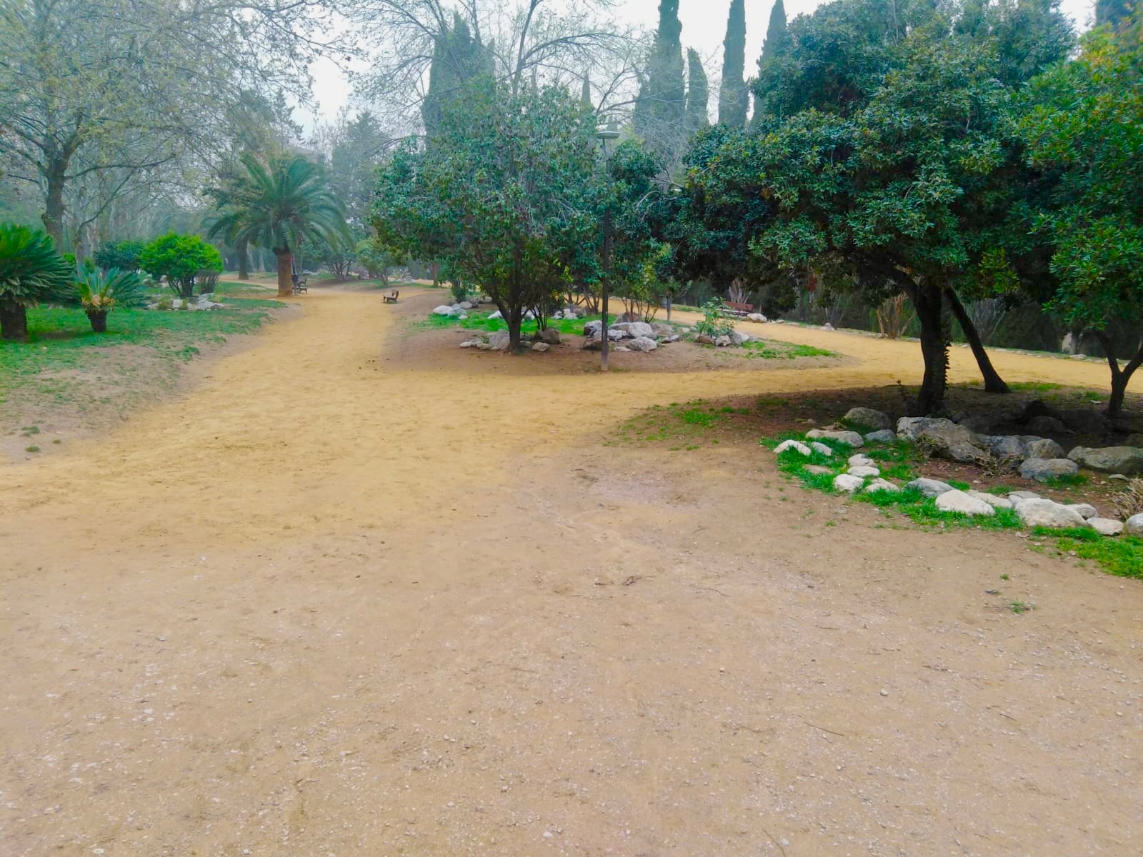 Zona del parque de José Antonio Morales en la que se ubicará la zona canina.