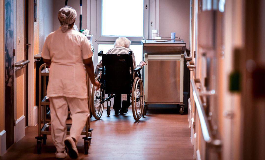 Una residencia de ancianos.