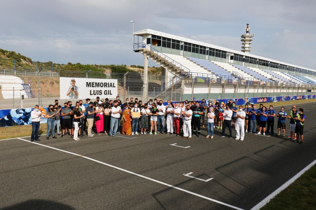 Homenaje a Luis Gil en el Circuito de Jerez