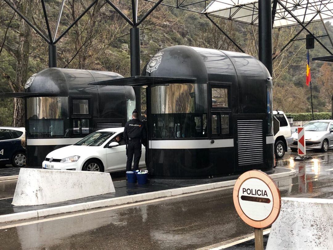 La frontera hispanoandorrana.