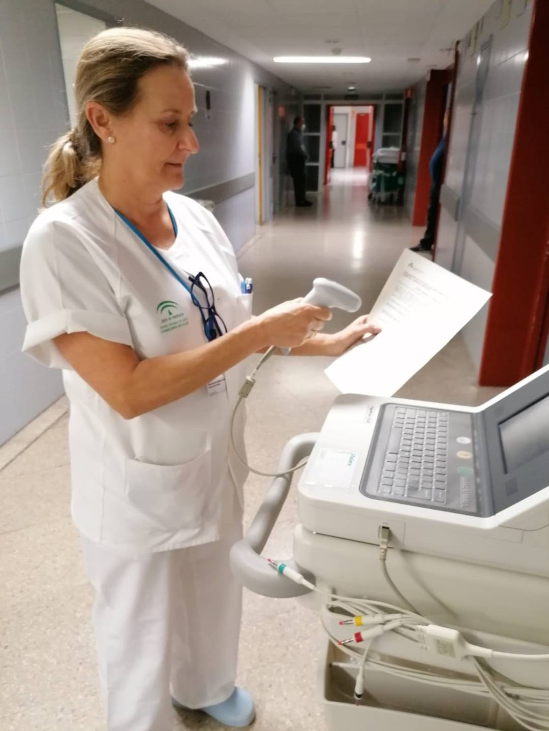 Uso en el  Hospital Virgen del Rocío del nuevo sistema digital para electrocardiogramas