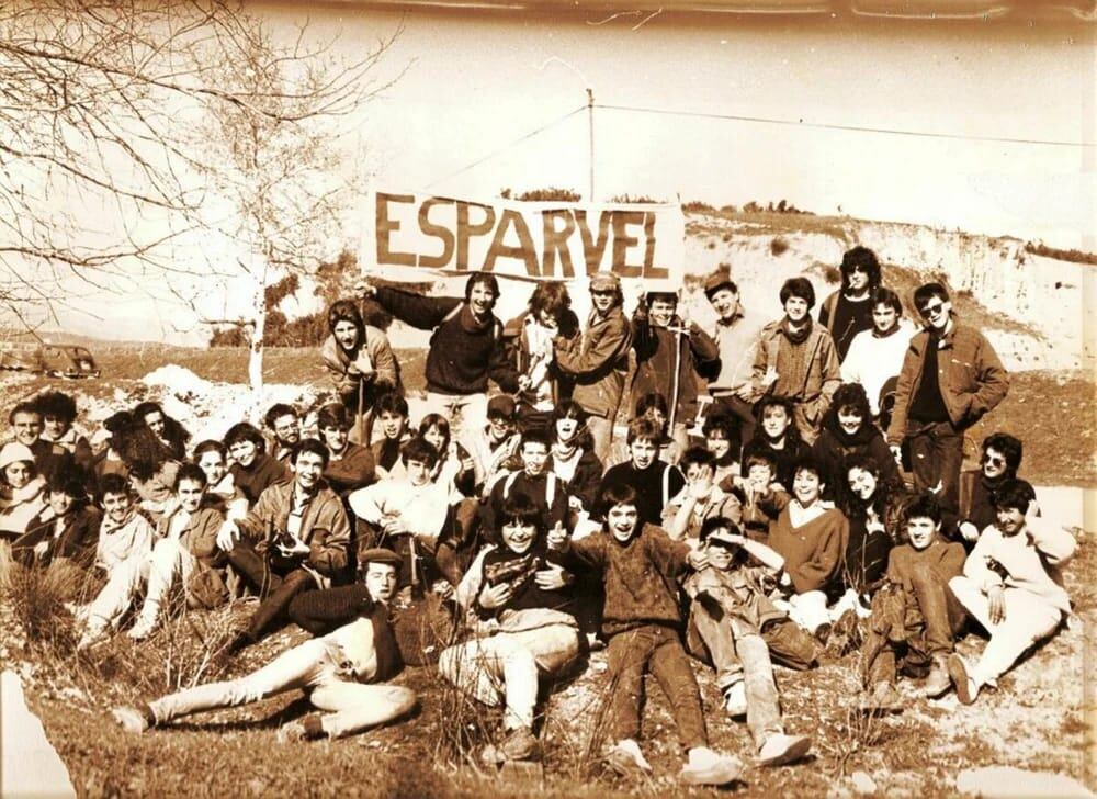 Grupo fundador de Esparvel en Talavera de la Reina