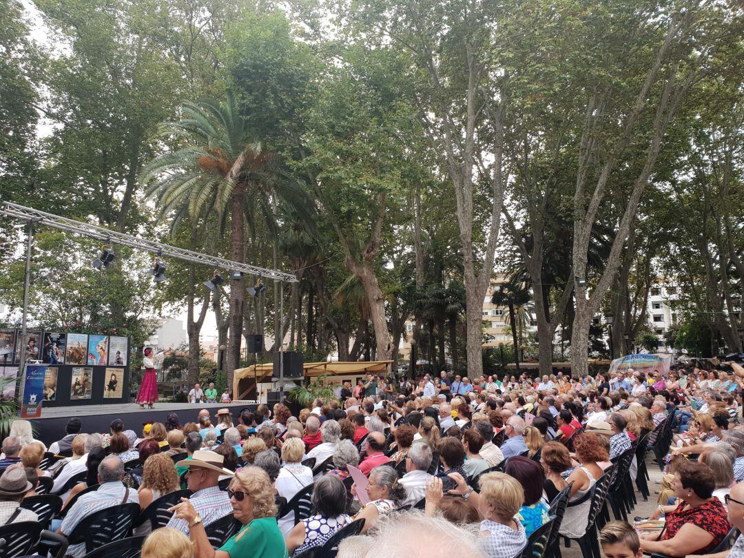 El parque María Cristina repleto para clausurar Algeciras Entremares