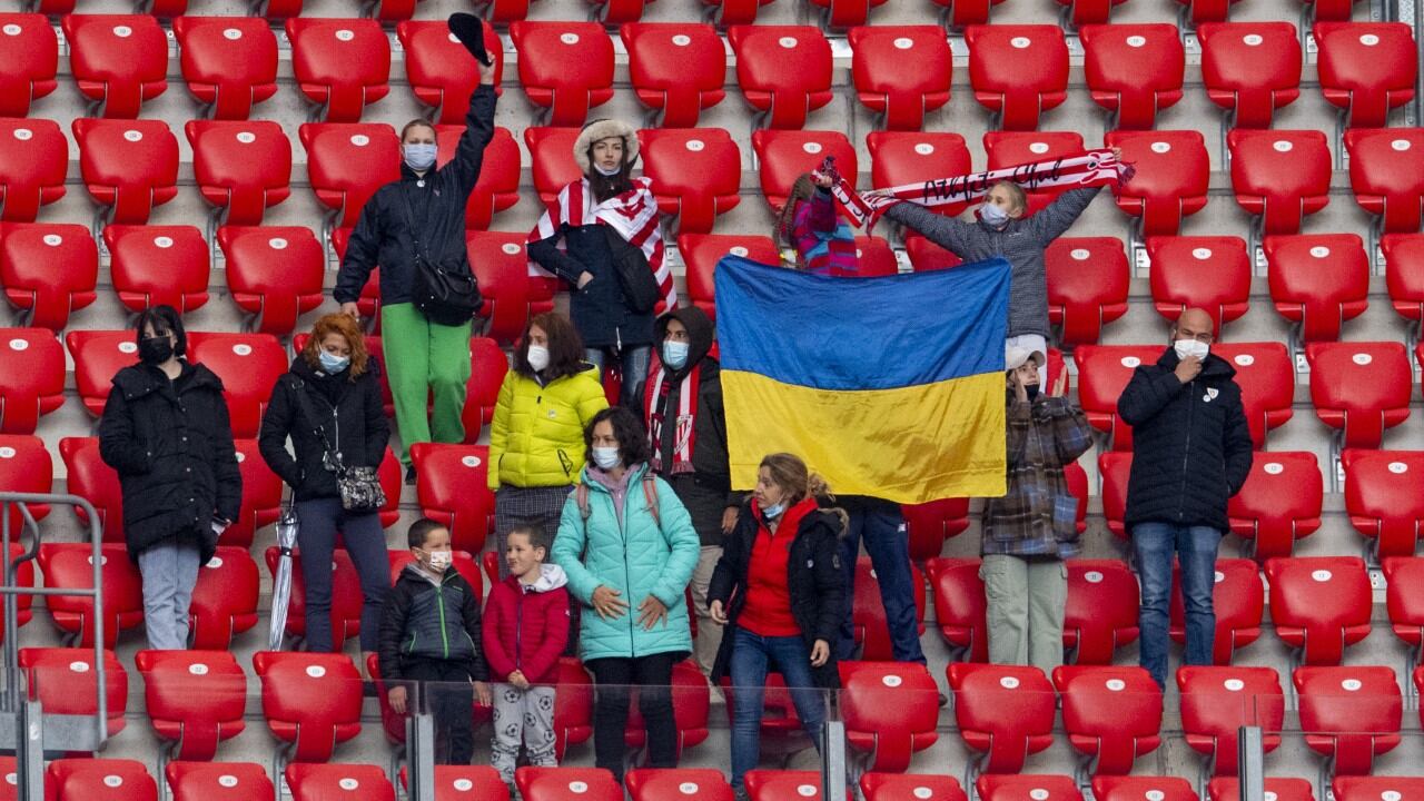 El Athletic pone en marcha un programa de ayuda a menores ucranianos