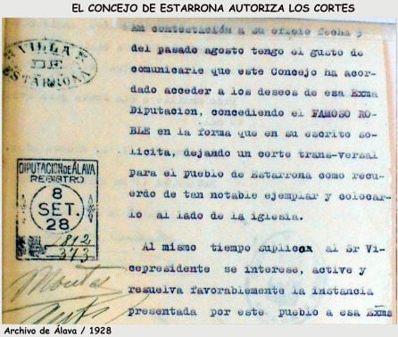 Autorización por el concejo de los cortes