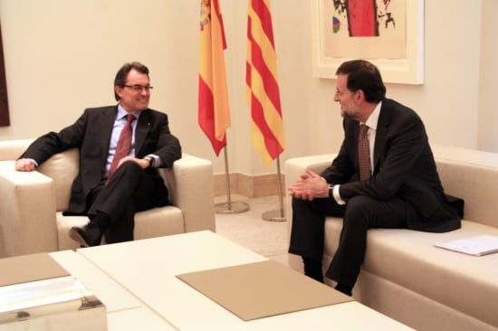 Artur Mas i Mariano Rajoy, en una imatge d&#039;arxiu