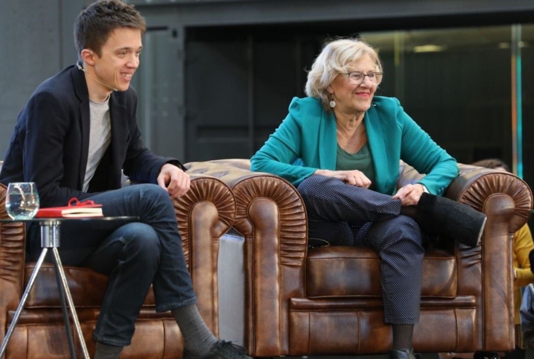 Manuela Carmena e Íñigo Errejón dan este sábado el pistoletazo de salida conjunt 
 Manuela Carmena e Íñigo Errejón dan este sábado el pistoletazo de salida conjunto a la plataforma Más Madrid,
 
 
 