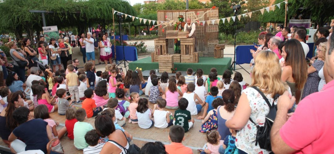 El Festival Titirifuente tiene una gran acogida en la ciudad.