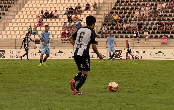 Un lance del partido