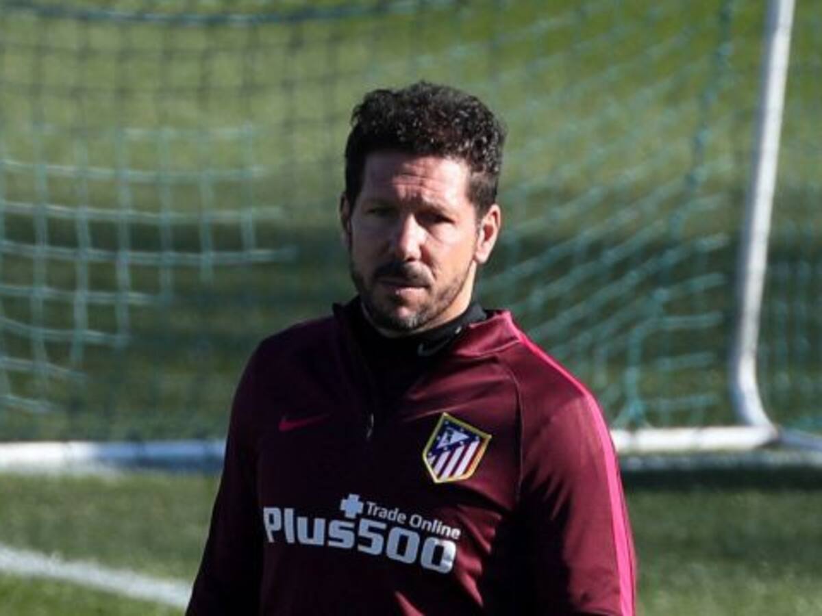 Simeone, sobre el escudo: "Siempre estamos reacios a los cambios"