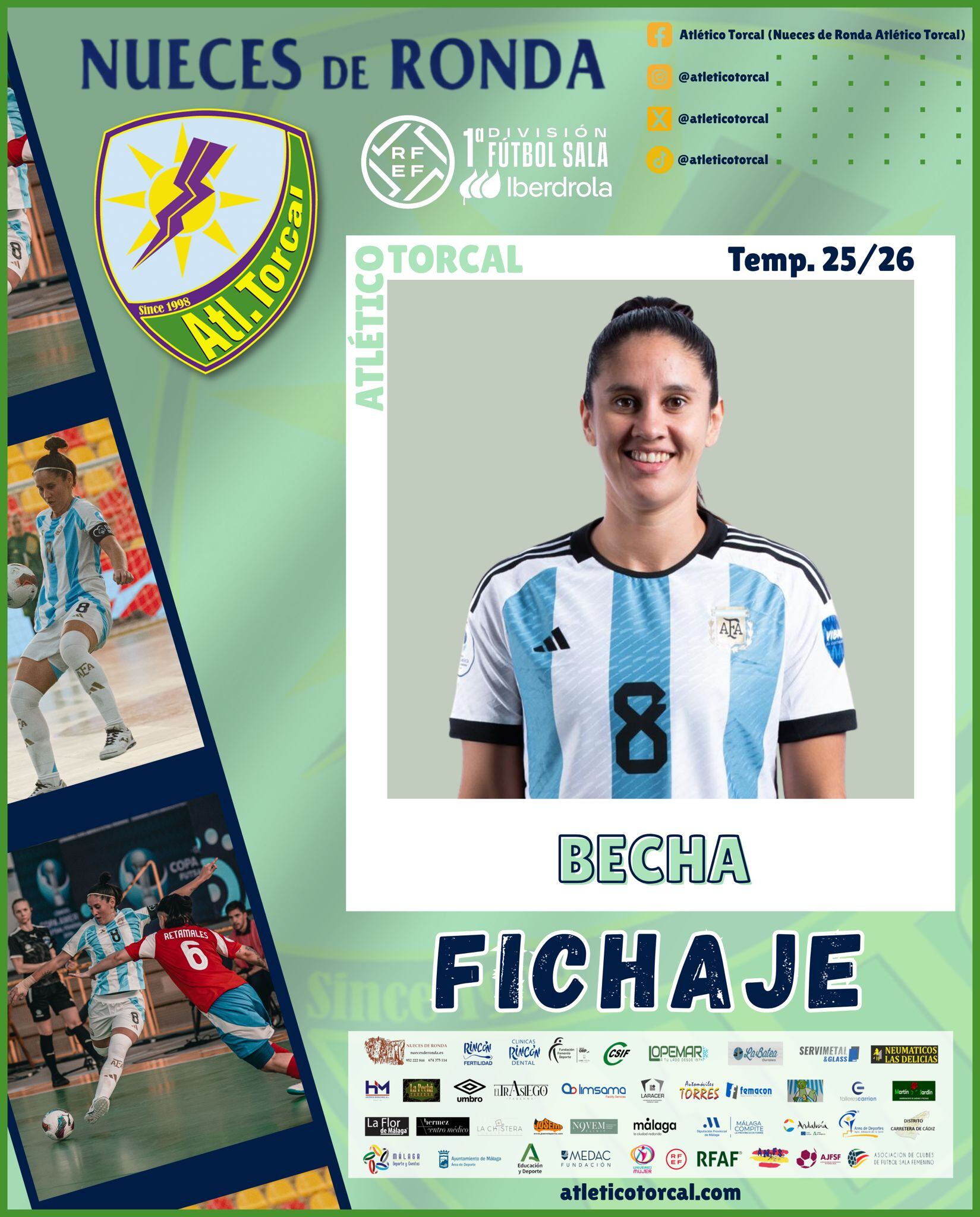 Becha, nuevo fichaje del Nueces de Ronda Atlético Torcal