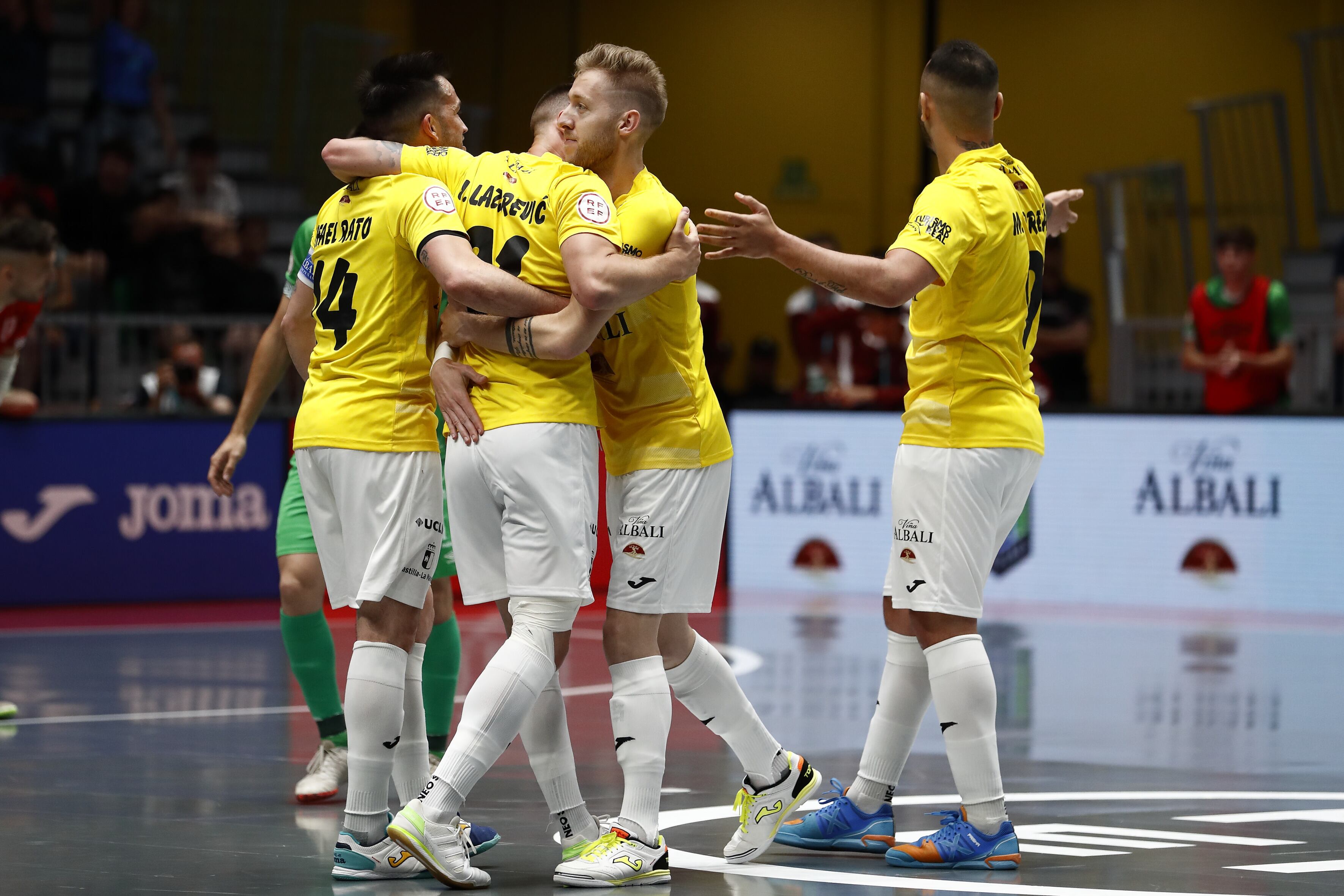 Imagen de la final de la Copa del Rey de Fútbol Sala en el Olivo Arena de Jaén